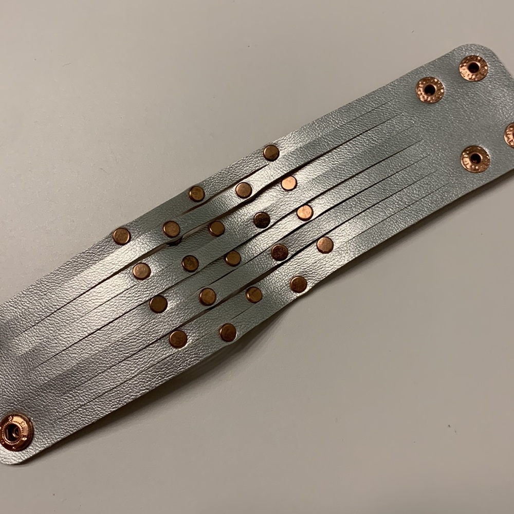 Copper/Rose Gold Wrap Bracelet - Picture 9 of 9